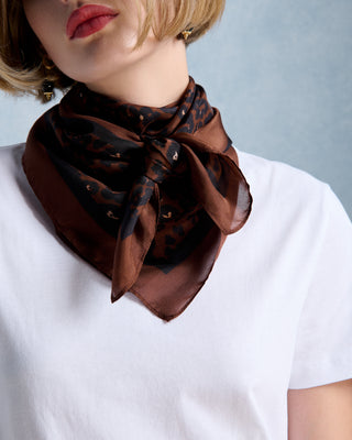 Maxi foulard en soie Anda