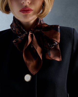 Maxi foulard en soie Anda