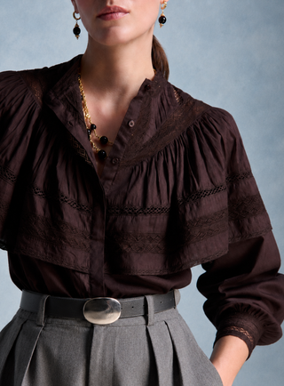 fw26 / Top Milady - Schokolade