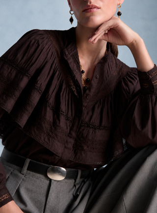 fw26 / Top Milady - Schokolade