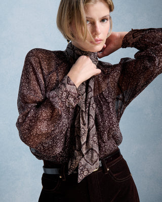 fw26 / Top Tatiana - Schokolade