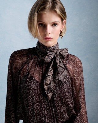 fw26 / Top Tatiana - Schokolade