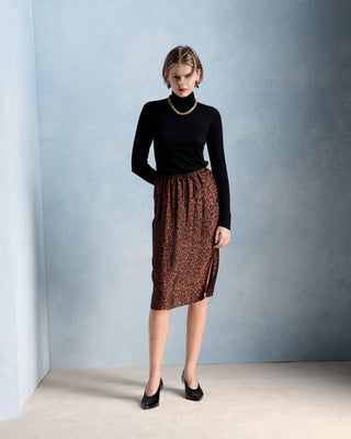 fw26 / clotide skirt - leopard