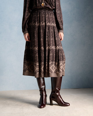 fw26 / Joseline skirt - chocolate