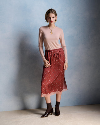 fw26 / Capucine skirt - brick