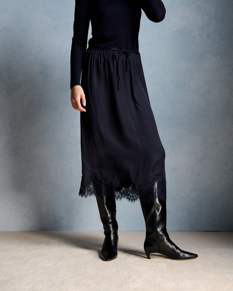 Herbst/Winter 2026 / Capucine-Rock - Marineblau