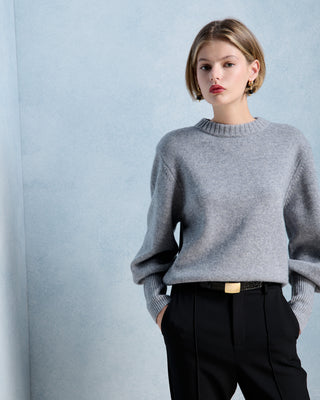 Herbst/Winter 2026 / Madeleine Pullover - Grau