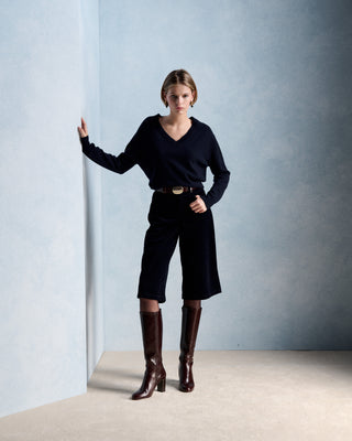 fw26 / short roma - navy