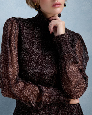FW26 / Amandine-Kleid – Schokolade