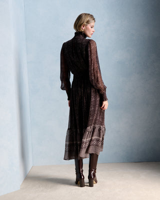 FW26 / Amandine-Kleid – Schokolade