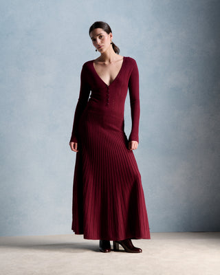 Herbst/Winter 2026 / Edna-Kleid - Ziegelrot