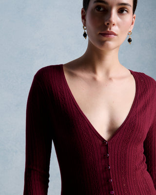 Herbst/Winter 2026 / Edna-Kleid - Ziegelrot