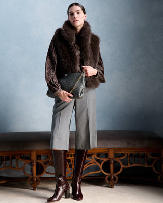 fw26 / Ozana coat - chocolate