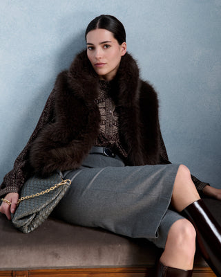 fw26 / Ozana coat - chocolate