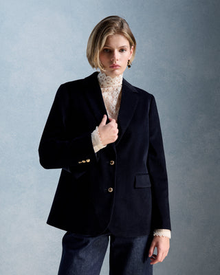 FW26 / Olivia Jacke - Marineblau