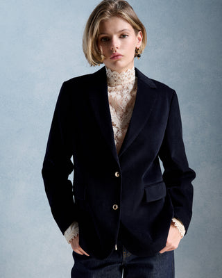 FW26 / Olivia Jacke - Marineblau