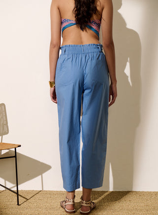 ss26 / stone pants - blue