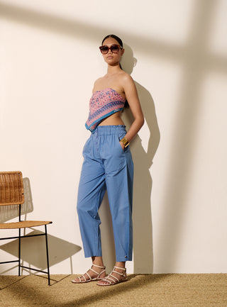 ss26 / stone pants - blue