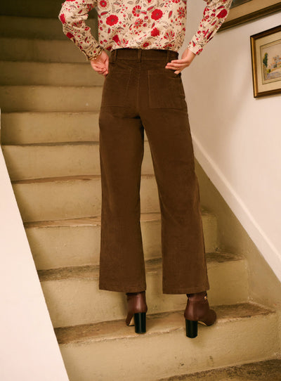 fw25 / polo pants - brown