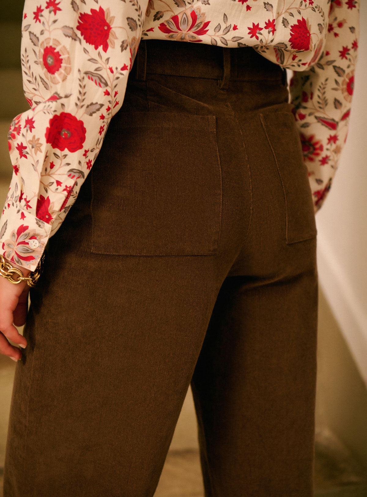 fw25 / polo pants - brown
