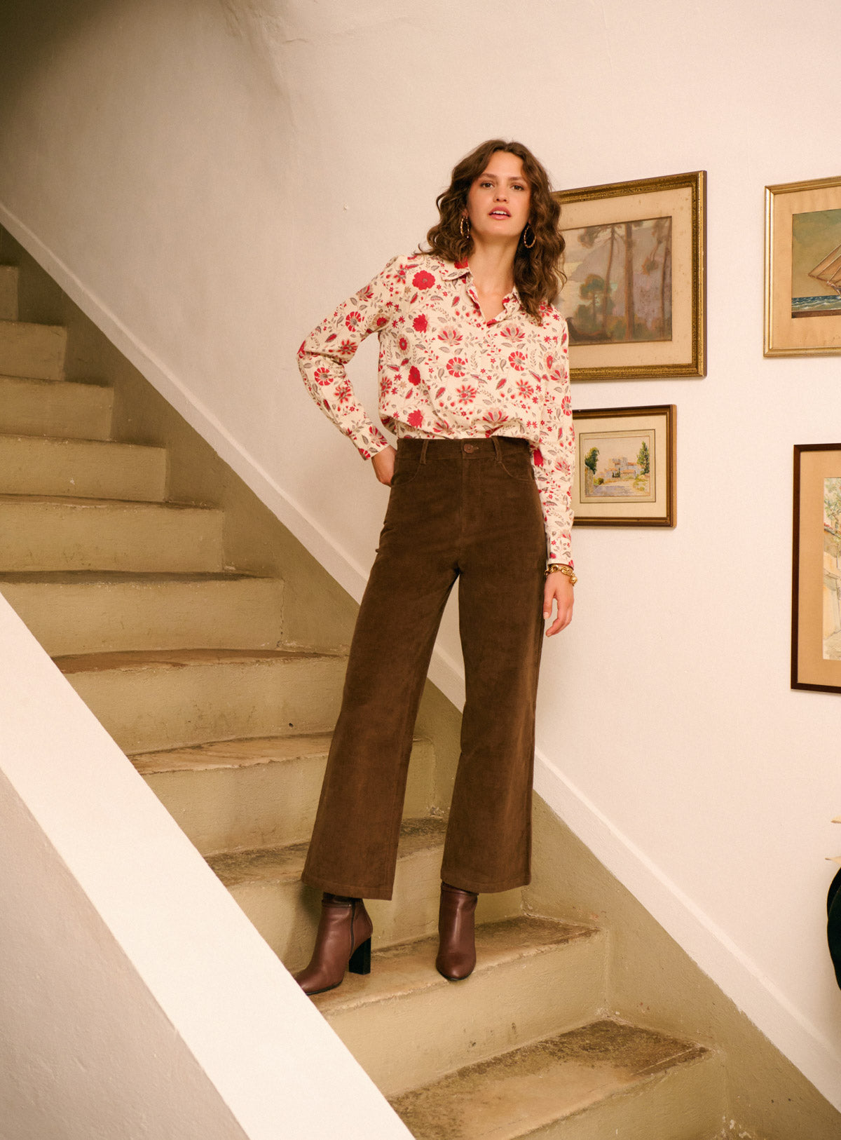 fw25 / polo pants - brown
