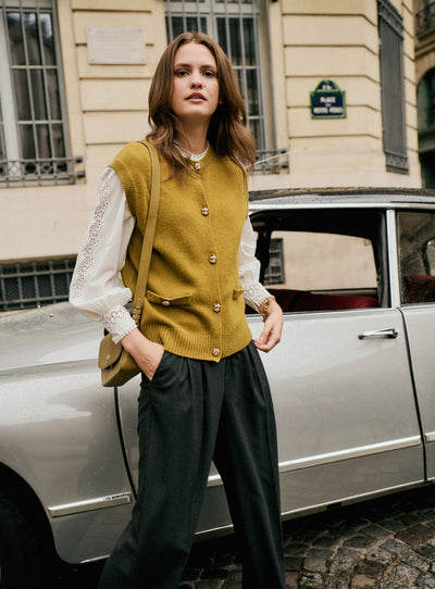 fw25 / maeva vest - olive