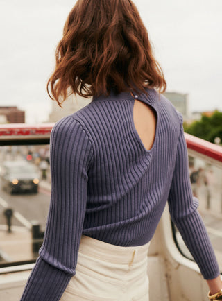 fw24 / maille ml maelle - bleu