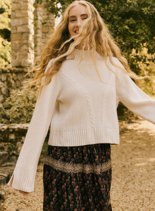 fw24 / pull torsade magic - beige