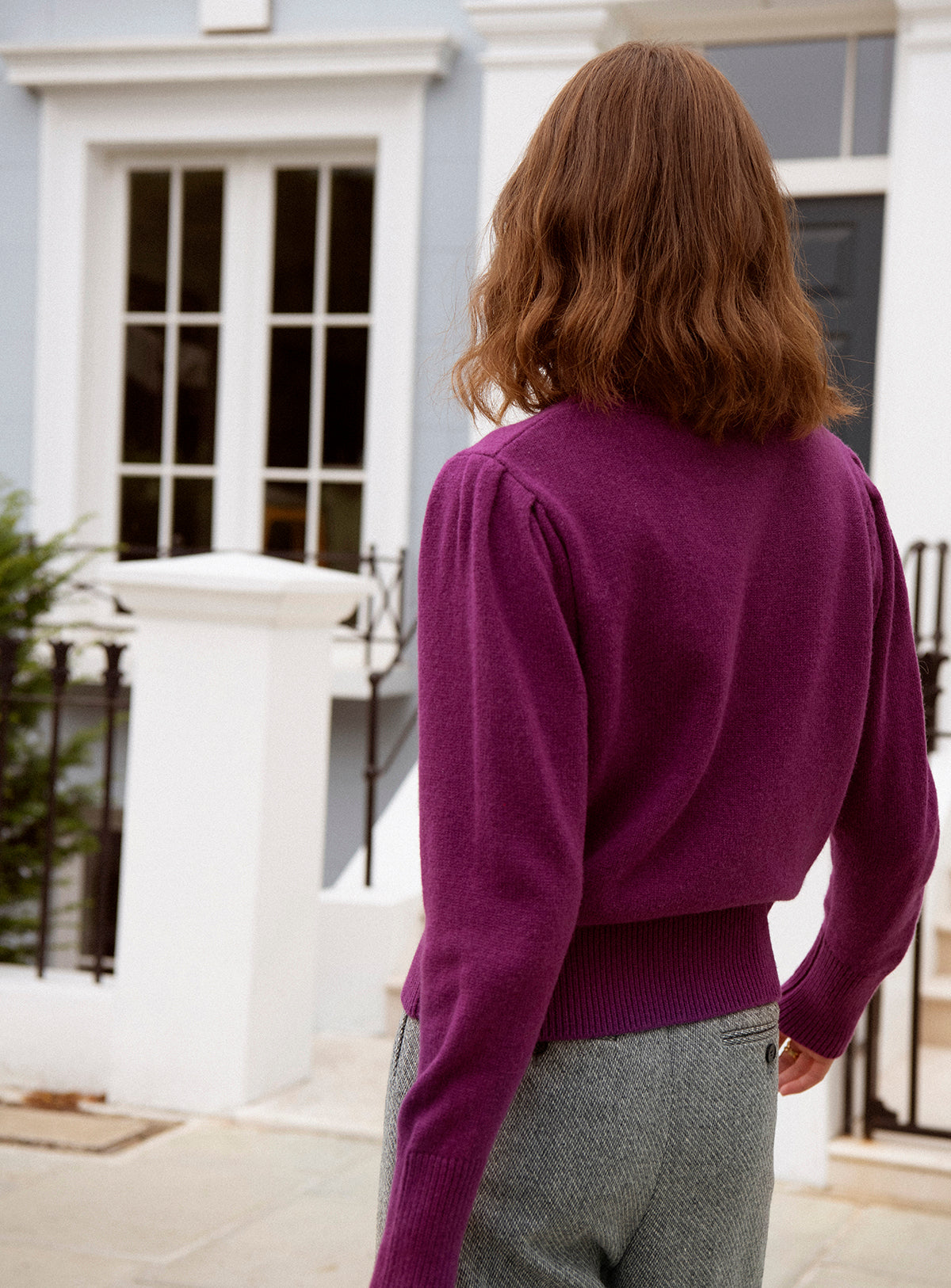 fw24 / pull manches longues mathis - jacinthe