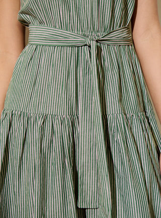 SS26 / Rachel-Kleid – Basilikum