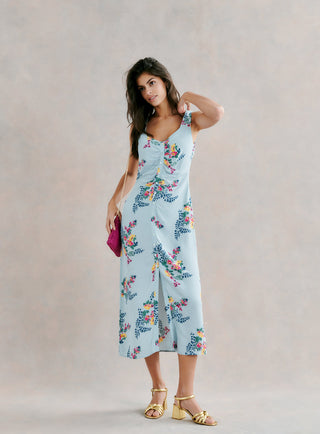 ROBE LONGUE FLEURIE RIOJA PETITE MENDIGOTE 