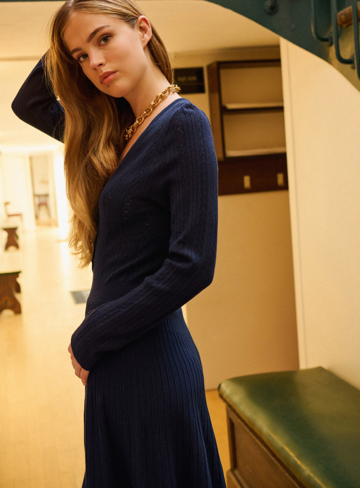 Robe en maille Edna