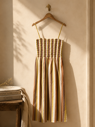 SS26 / Ronita Biga Kleid - Limette
