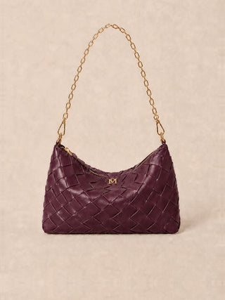 fw26 / kleine Serion-Tasche - bordeauxrot