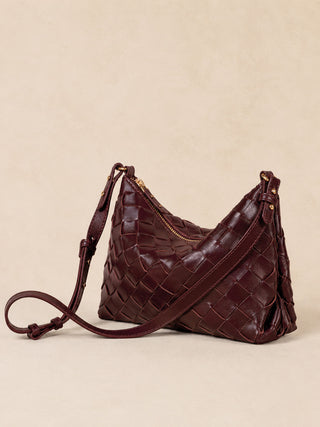 fw26 / kleine Serion-Tasche - bordeauxrot