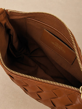 Sac Violette petit tressé