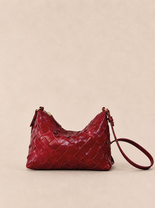Sac Violette petit tressé