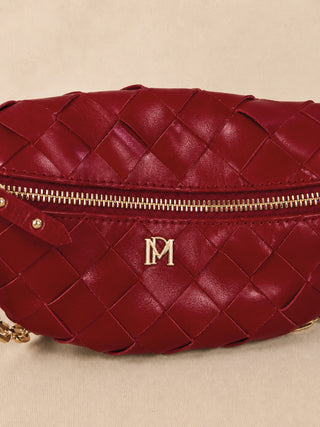 Sac Violette petit tressé