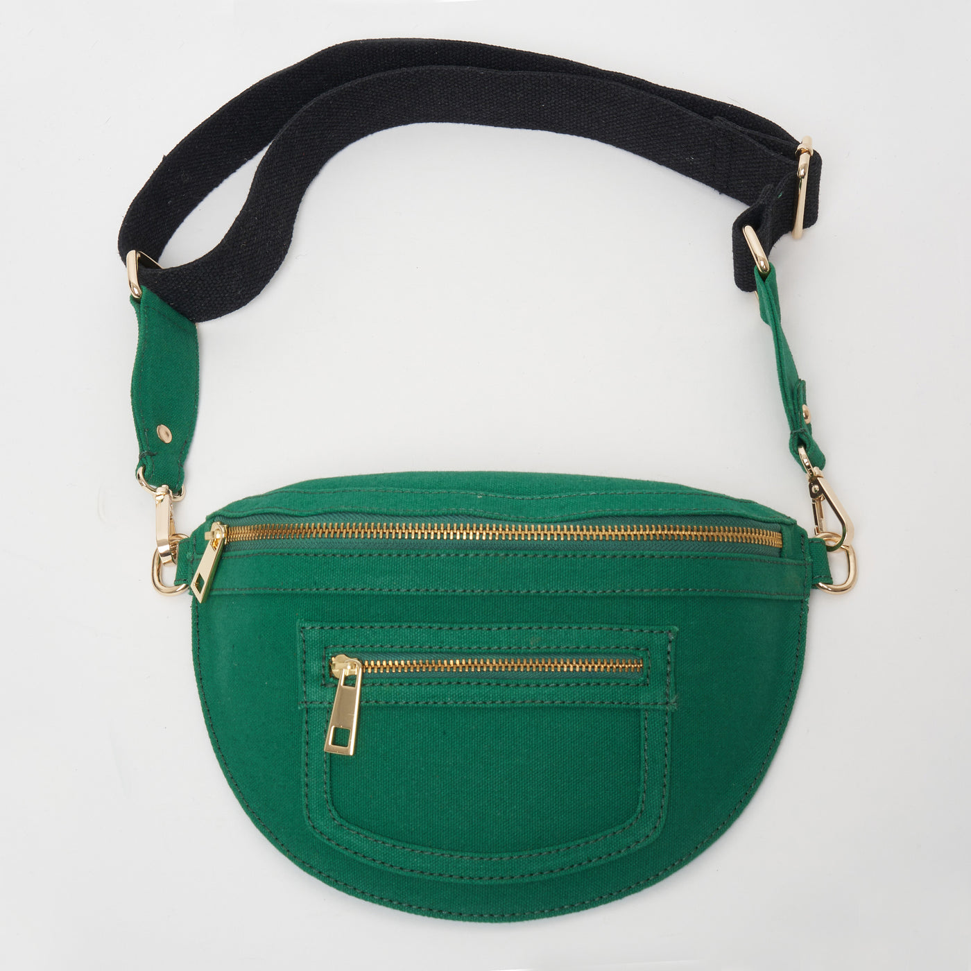 fw23 / sac sana petit toile - vert foret