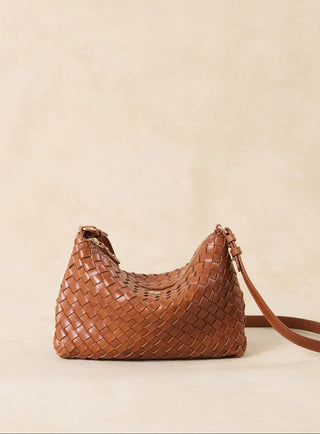 Sac Violette petit tressé