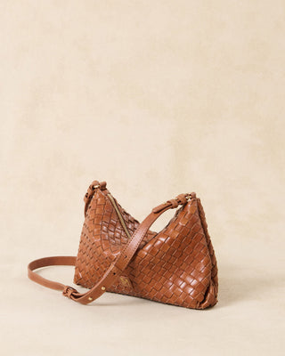 Sac Violette petit tressé