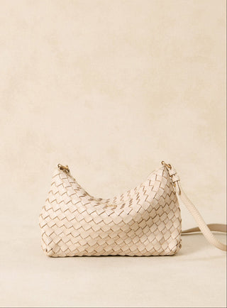 Sac Violette petit tressé