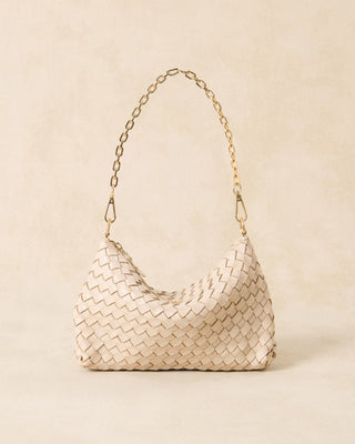 Sac Violette petit tressé