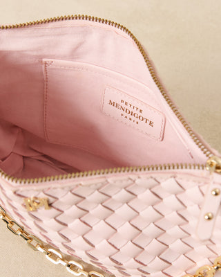 Sac Violette petit tressé