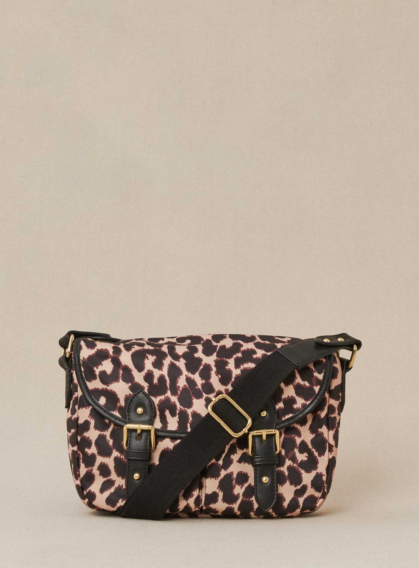 fw24 / sac sacha nylon - leopard