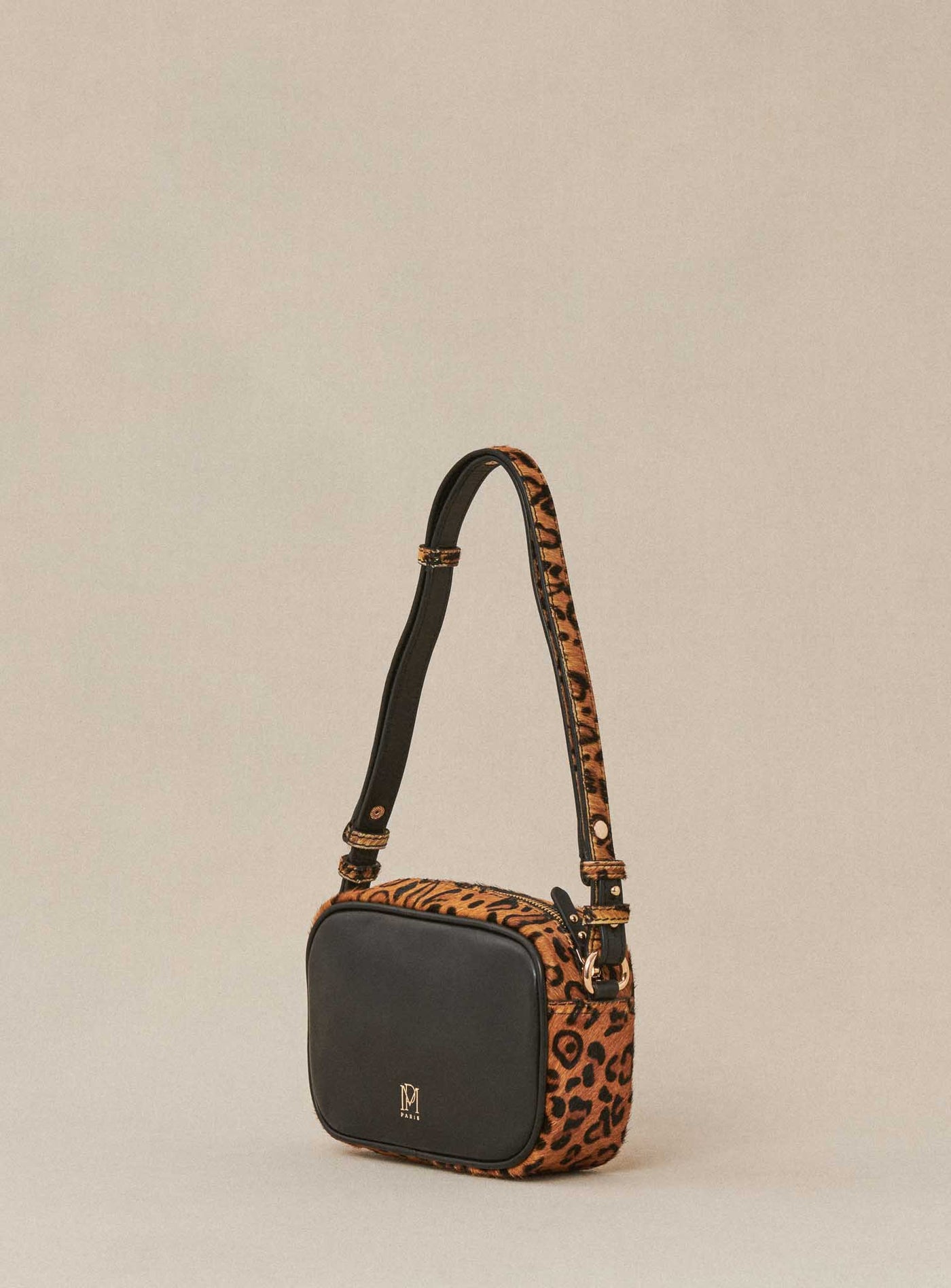 fw24 / sammy petit pony et cuir - leopard