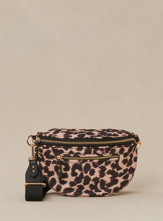 fw24 / banane sana nylon leopard - leopard