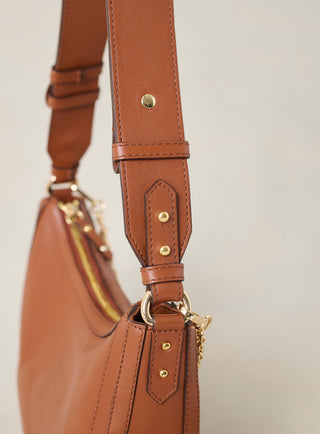 fw24 / sac saula cuir - camel
