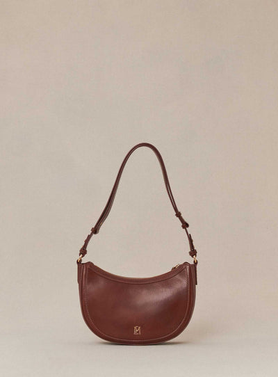 fw24 / sac saula avec chaine (retail) - brun