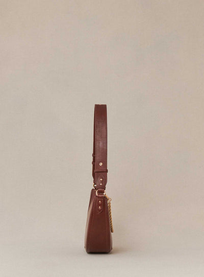 fw24 / sac saula avec chaine (retail) - brun